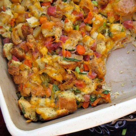 Cheesy Brunch Casserole